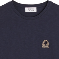 T-shirt Mini To The Sea Brodé Coton Bio - Bask in the Sun Bask in the Sun Hersée Paris 9
