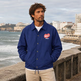 Veste Deep Cut Coach Jacket bleu Limoges - Deus Ex Machina Deus Ex Machina Hersée Paris 9