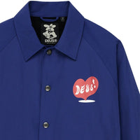 Veste Deep Cut Coach Jacket bleu Limoges - Deus Ex Machina Deus Ex Machina Hersée Paris 9