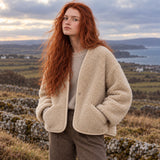 Veste en laine bouclée Folka Jacket Ultralight - Coldbreaker Coldbreaker & Sheep by the Sea Hersée Paris 9