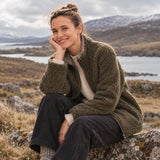Veste en laine bouclée Walker Jacket - Coldbreaker Coldbreaker & Sheep by the Sea Hersée Paris 9