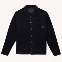 Veste Lorge homme laine mélangée boutonnée - Faguo Faguo Hersée Paris 9