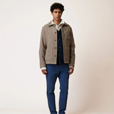 Veste Lorge laine mélangée boutonnée - Faguo Faguo Hersée Paris 9