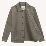 Veste Lorge laine mélangée boutonnée - Faguo Faguo Hersée Paris 9