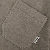 Veste Lorge laine mélangée boutonnée - Faguo Faguo Hersée Paris 9